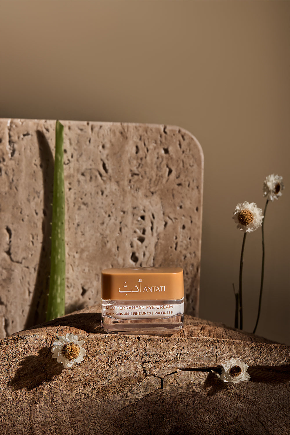 Close-up shot of Antati mediterarnean Eye Cream